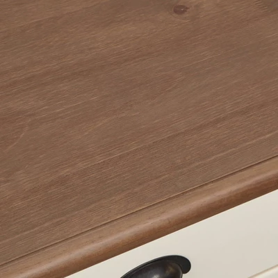 Liza Sofa Table White/Walnut - Buylateral 6 Liza Sofa Table White/Walnut - Buylateral - Image 6