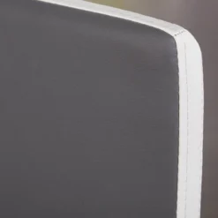 3pc Nora Round Pedestal Table Dining Set Gray/White - Buylateral -Buylateral GUEST 12a6b7d5 3366 4566 a219 01c67c0811a5 1