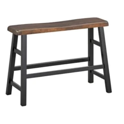 4pc Galena Counter Height Dining Set Walnut/Black - Buylateral -Buylateral GUEST 1cc093a8 129b 4ab1 93ca 47434876a3c7