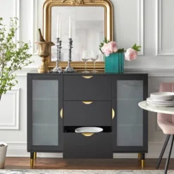 Kragen Sideboard Black - Buylateral -Buylateral GUEST 245c8324 c4fc 467f 8046 9a0a1b73a1b2