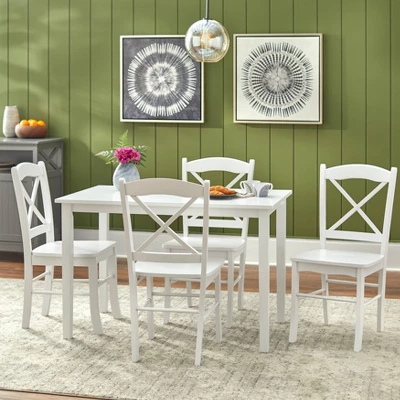 Set Of 2 Tiffany Cross Back Chairs - Buylateral 3 Set Of 2 Tiffany Cross Back Chairs - Buylateral - Image 3