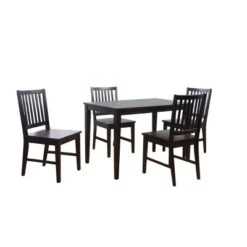 5pc Shaker Dining Set - Buylateral -Buylateral GUEST 38dca589 d877 4505 9148 a1d81c6a6c42