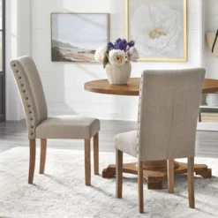 Set Of 2 Atwood Dining Chairs Driftwood - Buylateral
