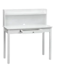 Foster Desk With Hutch White - Buylateral -Buylateral GUEST 5299078e b106 4527 bd88 4eccc09fc845