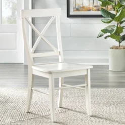 Easton Cross Back Dining Chair - Buylateral