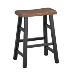 4pc Galena Counter Height Dining Set Walnut/Black - Buylateral -Buylateral GUEST 7512ee0e 2e42 42b7 8131 1e973c41aaa2