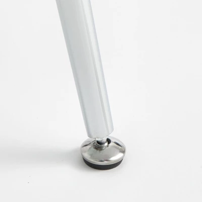 3pc Itza Round Glass Top And Chrome Base Dining Set - Buylateral 5 3pc Itza Round Glass Top And Chrome Base Dining Set - Buylateral - Image 5