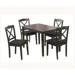 5pc Mason Rectangular Crossback Dining Set - Buylateral -Buylateral GUEST 7aaf9237 c1f0 4b64 a049 56c6a7220128