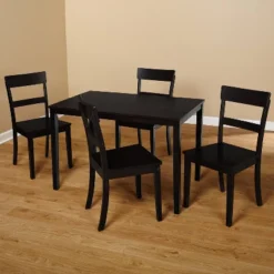 5pc Beverly Dining Set Black - Buylateral 6 5pc Beverly Dining Set Black - Buylateral -Buylateral GUEST 7bb41a7e 999f 4309 99da 6d8110b360d7