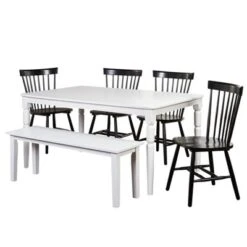6pc Parma Rectangular Dining Set With Bench - Buylateral 9 6pc Parma Rectangular Dining Set With Bench - Buylateral -Buylateral GUEST 7e623d47 07d2 41c9 9ca9 c3a56eeb2f12