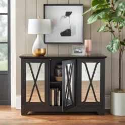 Reflections Side Board Buffet Servers With Mirror - Buylateral -Buylateral GUEST 849ef970 9147 470e bec4 c23b40493e44