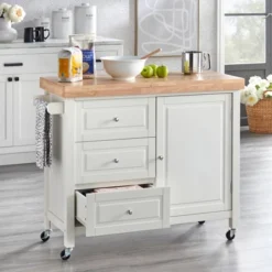 Monterey Kitchen Cart White - Buylateral 5 Monterey Kitchen Cart White - Buylateral -Buylateral GUEST 85eae7bf 7cec 4e5b 9043 ed0fa80eef24