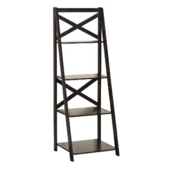56" 4 Tier Crossback Shelf - Buylateral -Buylateral GUEST a7d7af08 734a 40bc 9a21 476de5489473
