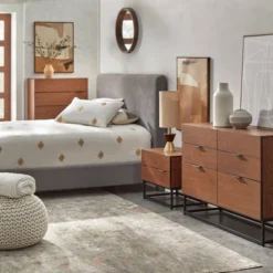 Noble 2 Drawers Nightstand Walnut - Buylateral -Buylateral GUEST a840eaf0 9430 468c a65d 021d60944689 1