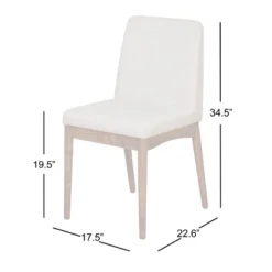 Set Of 2 Element Dining Chairs Walnut - Buylateral -Buylateral GUEST a9dda84a 01c7 419f 98e7 1564cc72d64b