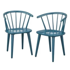 Set Of 2 Florence Contemporary Windsor Dining Chairs - Buylateral -Buylateral GUEST abf74ff7 8588 443e 8f08 d0df6d6d20d0