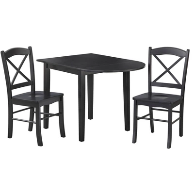 3pc Tiffany Extendable Dining Table Set - Buylateral 12 3pc Tiffany Extendable Dining Table Set - Buylateral - Image 12