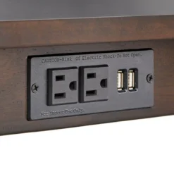 Ruston Rectangular Dining Table With USB Port - Buylateral -Buylateral GUEST b1792da1 d20c 4f7c 8ad3 ca717a023457