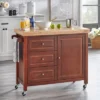 Monterey Kitchen Cart Espresso - Buylateral