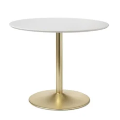 Hillboro Round Dining Table Metal Base - Buylateral -Buylateral GUEST b2824a8e 8ecf 457e 8e54 6f480d17e980