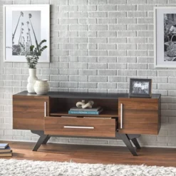 Ashfield Mid-Century Modern TV Stand For TVs Up To 64" - Buylateral -Buylateral GUEST b2d2c99a 7d5d 4247 bb7a 50c998ef23fa
