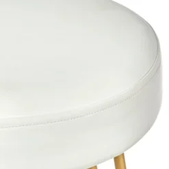 Set Of 2 30" Mazzini Faux Leather And Metal Counter Height Barstools White/Gold - Buylateral 6 Set Of 2 30" Mazzini Faux Leather And Metal Counter Height Barstools White/Gold - Buylateral -Buylateral GUEST b448a560 5ef4 4f53 9b1f c01cb1dc9f7d