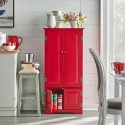 Tall Storage Cabinet Red - Buylateral -Buylateral GUEST b6225fdd 5446 4927 9b8e f27aedef0357