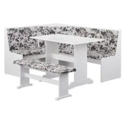 3pc Lacey Upholstered Nook Set - Buylateral -Buylateral GUEST bd2978ee 5a24 4517 8d0a 906f15dc35b2