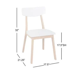 5pc Perla Dining Set White/Natural - Buylateral 11 5pc Perla Dining Set White/Natural - Buylateral -Buylateral GUEST bddb6d4a bded 4fe8 b75b 309ce99a75f7