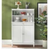 Farmhouse Buffet And Hutch White - Buylateral