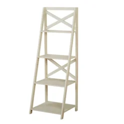 56" 4 Tier Crossback Shelf - Buylateral -Buylateral GUEST d3f4eefd 7e55 4361 9a0a fbe0e5347c31