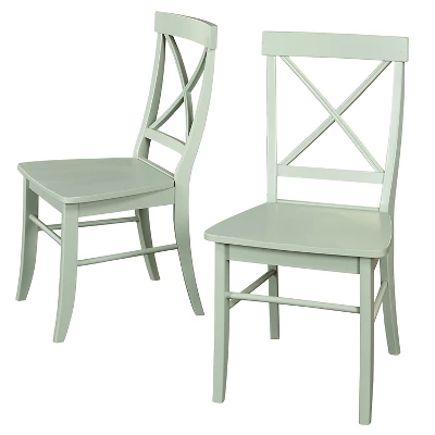 Set Of 2 Albury Cross Back Dining Chairs - Buylateral 7 Set Of 2 Albury Cross Back Dining Chairs - Buylateral - Image 7