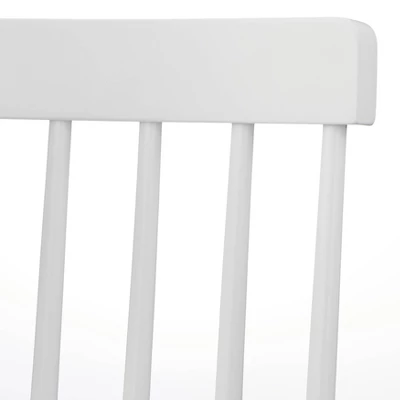 5pc Ericson Modern Dining Set Natural/White - Buylateral 4 5pc Ericson Modern Dining Set Natural/White - Buylateral - Image 4