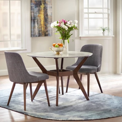Saville Dining Table Walnut - Buylateral 1 Saville Dining Table Walnut - Buylateral