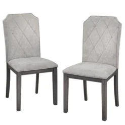 Set Of 2 Riga Chairs Gray - Buylateral 9 Set Of 2 Riga Chairs Gray - Buylateral -Buylateral GUEST f64c02d2 9879 4e9a 81e3 18b20feaaae8
