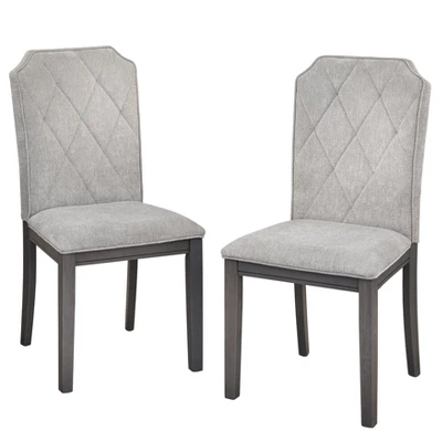 Set Of 2 Riga Chairs Gray - Buylateral 5 Set Of 2 Riga Chairs Gray - Buylateral - Image 5