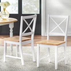 5pc Virginia Dining Set Wood/White - Buylateral -Buylateral GUEST fd4fe059 bc36 482a a9aa ef4e4fe9b54b 1