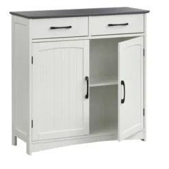Dalton 2 Door Buffet Cabinet White/Charcoal Gray - Buylateral 10 Dalton 2 Door Buffet Cabinet White/Charcoal Gray - Buylateral -Buylateral GUEST feeb1277 d93e 4338 bec5 d8ac1d2e4765